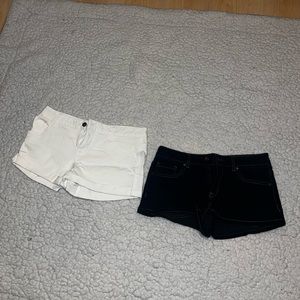 Bundle pair! Two pair of shorts sold together.
